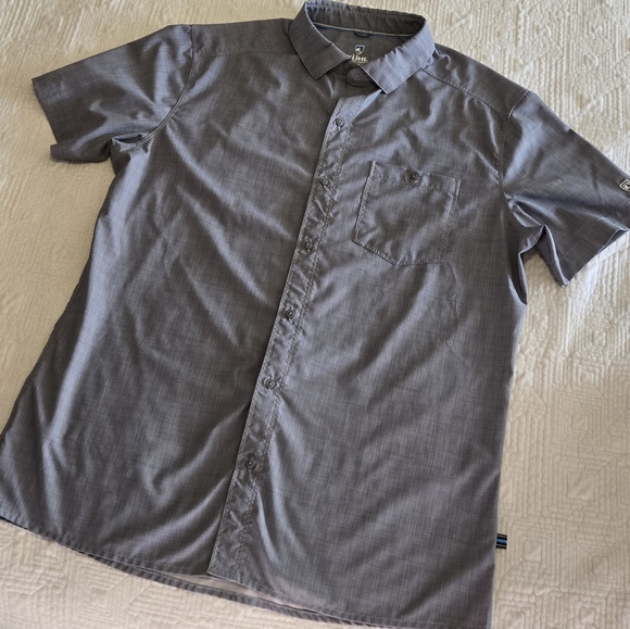 Kuhl short-sleeve button-up, men's medium - Picture 1 of 8